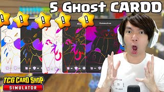 Hari Paling Hoki Dapet 5 Ghost Card  TCG Card Shop Simulator Indonesia Part 12 [upl. by Suirtemed]