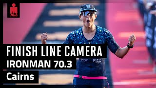 2024 IRONMAN 703 Cairns  Finish Line Camera [upl. by Aleyam3]