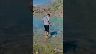 1 lakh subscribers 😍 Naltar Lake🗻 adventure naltarvalley mountainslover [upl. by Tterb]