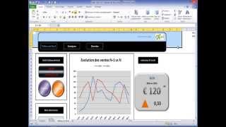 Excel  Créer mon premier Tableau de Bord Module 3 [upl. by Sel798]