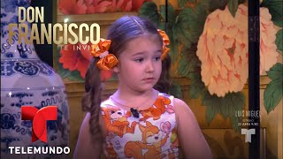 Niña rusa de 5 años pone en práctica su talento  Don Francisco Te Invita  Entretenimiento [upl. by Keelin]