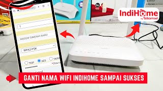 Cara Mengganti Nama WIFI IndiHome Di Hp Langsung Berhasil Tak Perlu Telepon Teknisi Lagi [upl. by Osei]