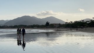 Ubatuba SP 🏖️Praia do Perequê Açu ☀️Fim de Tarde maravilhoso 🫶 [upl. by Strait917]