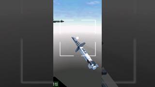 ROBLOX Plane crazy Hypersonic airtoair missile [upl. by Okia]