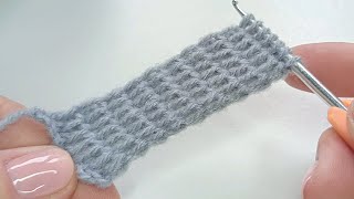 😯 Our Grannies Didnt Crocheted Such Way Easy Crochet Pattern For Beginners [upl. by Anaitsirhc]