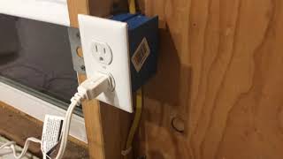 How I Wired Up My Shed no buried cables [upl. by Maillliw]