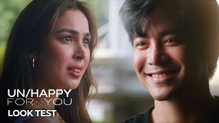 UNHAPPY FOR YOU LOOK TEST  JOSHUA GARCIA JULIA BARRETTO PETERSEN VARGAS [upl. by Hamitaf]