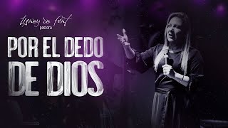 POR EL DEDO DE DIOS  PASTORA LISNEY DE FONT [upl. by Resarf801]