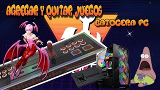 Tutorial Agregar y Quitar Juegos Batocera PC Muy Facil [upl. by Forrest]