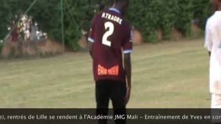 Yves Kouamé Diadié Visite et entraînement à lAcadémie JMG Mali070616 [upl. by Eisac68]