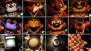 A Bite at Freddys  All Jumpscares FINAL [upl. by Hsirahc]