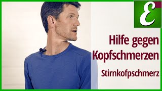 Hilfe gegen Kopfschmerzen — Stirnkopfschmerz [upl. by Ytomit]