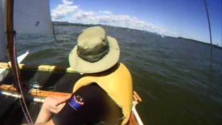 Catamaran HITIA 17  Fleuve StLaurent  Baie de Beauport [upl. by Enihpets344]