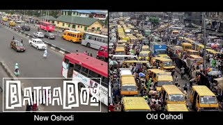 Nigeria Tour of New vs Old Oshodi Market [upl. by Sterling977]