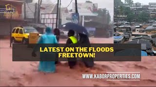 Latest Floods Update from Freetown Sierra Leone [upl. by Rochkind]