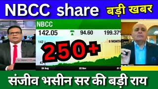 NBCC share latest news today Nbcc share analysis buy or not NBCC share target price 2024 [upl. by Dardani]