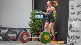 Femme 58kg A  2018 Championnat de France dhaltérophilie [upl. by Enriqueta]