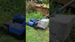 Kobalt 24v Lawn Mower lawnmower garden [upl. by Arahc]