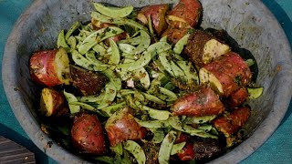 How to make Gujarati Ubadiyu recipe in clay potby Rk Patel [upl. by Sualokcin136]