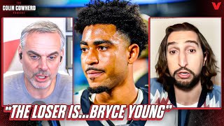 Why Nick Wright will blame Carolina Panthers owner if Bryce Young busts  Colin Cowherd Podcast [upl. by Nameerf]