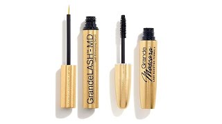 Grande Cosmetics GrandeLASH MD Mascara Eye Makeover Duo [upl. by Aleakcim]