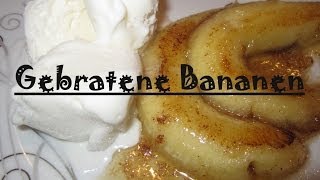 Gebratene Bananen mit Honig  Schnelles Dessert [upl. by Denison]