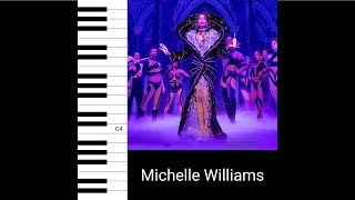 Michelle Williams  Death Becomes Her quotPreludequot Live Vocal Showcase [upl. by Rodnas]