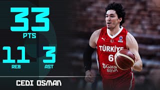 Cedi Osman 33 PTS  Top Performer  HUN vs TUR  FIBA EuroBasket 2025 Qualifiers [upl. by Nesnaj]