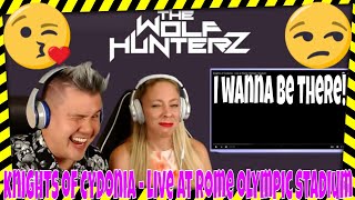 Knights of Cydonia  Live at Rome Olympic Stadium  THE WOLF HUNTERZ Jon and Dolly Reaction [upl. by Prentice319]