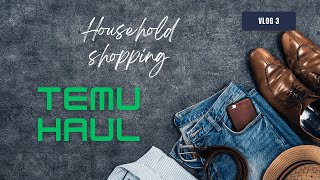 TEMU HaulOnline Shopping [upl. by Idrahs44]