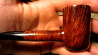 Poker briar pipe  trying new staining technique [upl. by Nicholas]