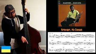 No27 Bass Solo Transcription  Straight No Chaser  Paul Chambers [upl. by Drandell]