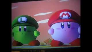 New Super Kirby Bros Wii [upl. by Ocirderf]