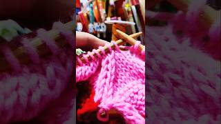 Knitting decrease 🧶😁crochet crochetvibes tricot knitting handmade knittingvibes how tutorial [upl. by Nattie]