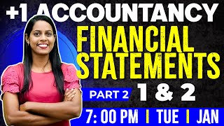 1 Accountancy  Financial Statements – I amp Financial Statements – II  Chapter 8 Part 2Exam Winner [upl. by Knowland902]