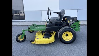 John Deere Z355E Zero Turn Rideon Mower [upl. by Barina224]