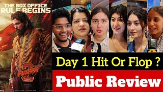 Pushpa 2 Review  Pushpa 2 Movie Review  Public 2 Public Review  Pushpa 2 Day 1 Hit Or Flop  Allu [upl. by Nnyltiak250]