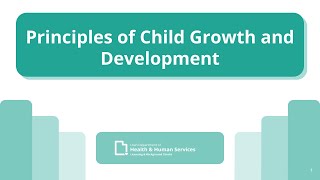 CCL  Principles of Child Growth and Development [upl. by Alison717]