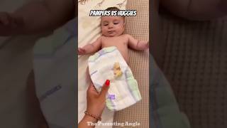 Pampers Or Huggies  Which Are The Best Diapers For Your Baby  😱👶🔥 shorts parenting babies [upl. by Wyck137]