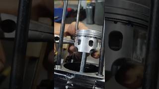 How to installed alter piston youtubeshorts instagram restorebike reels [upl. by Alyworth]