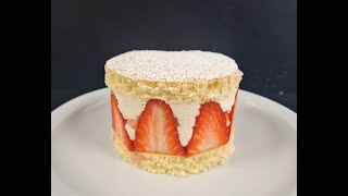 Fraisier Cake [upl. by Ydor]