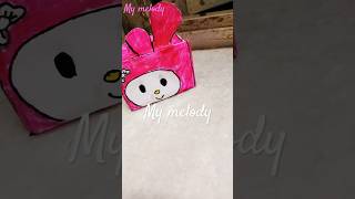 My melody squishy music craftideas tutorial tomorrow [upl. by Esertak854]