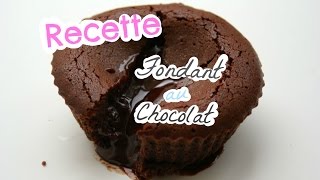 💜 RECETTE FONDANT AU CHOCOLAT  FACILE ET RAPIDE [upl. by Enyahc102]