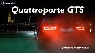 Maserati Quattroporte GTS  Start up amp LOUD revs [upl. by Aisirtap430]