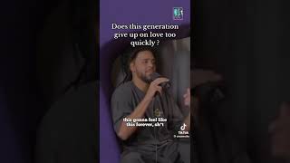 J Cole on Love and Marriage [upl. by Kenimod]