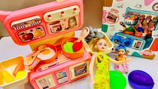 Unboxing Miniature Plastic Full Kitchen Set Collection  Toy Cooking Game  Kitchen Set Toy  Review [upl. by Scrope]