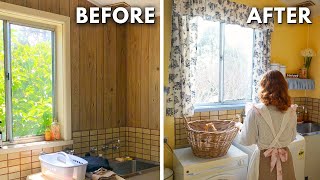 1940s Laundry Makeover  Ep 2 Our Retro Home [upl. by Anirehtak]