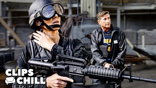 SWAT Team Gets Ambushed  SWAT Under Siege Michael Jai White [upl. by Linnet]