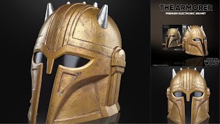 Star Wars Black Series The Armorer Electronic Helmet [upl. by Domingo]