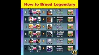 How to Breed Legendary Monsters In Monster Legends [upl. by Elsey]